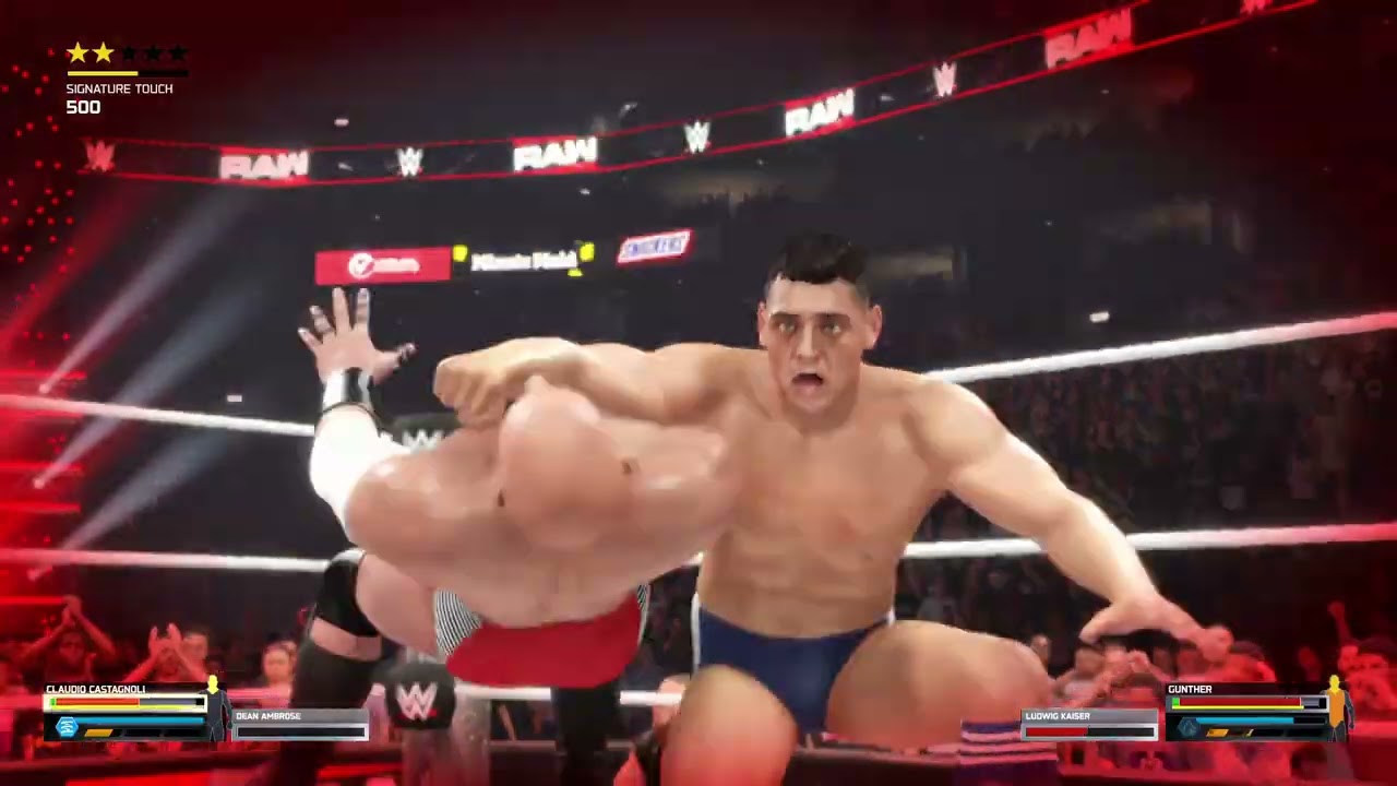 WWE 2K25 Universe Mode - Gunther vs Claudio (Cesaro)