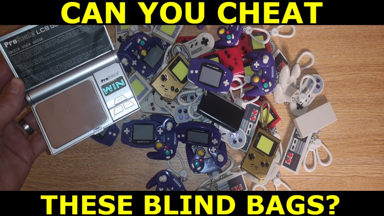 Can you cheat the Nintendo Classic Console Backpack Buddies Blind Bags?