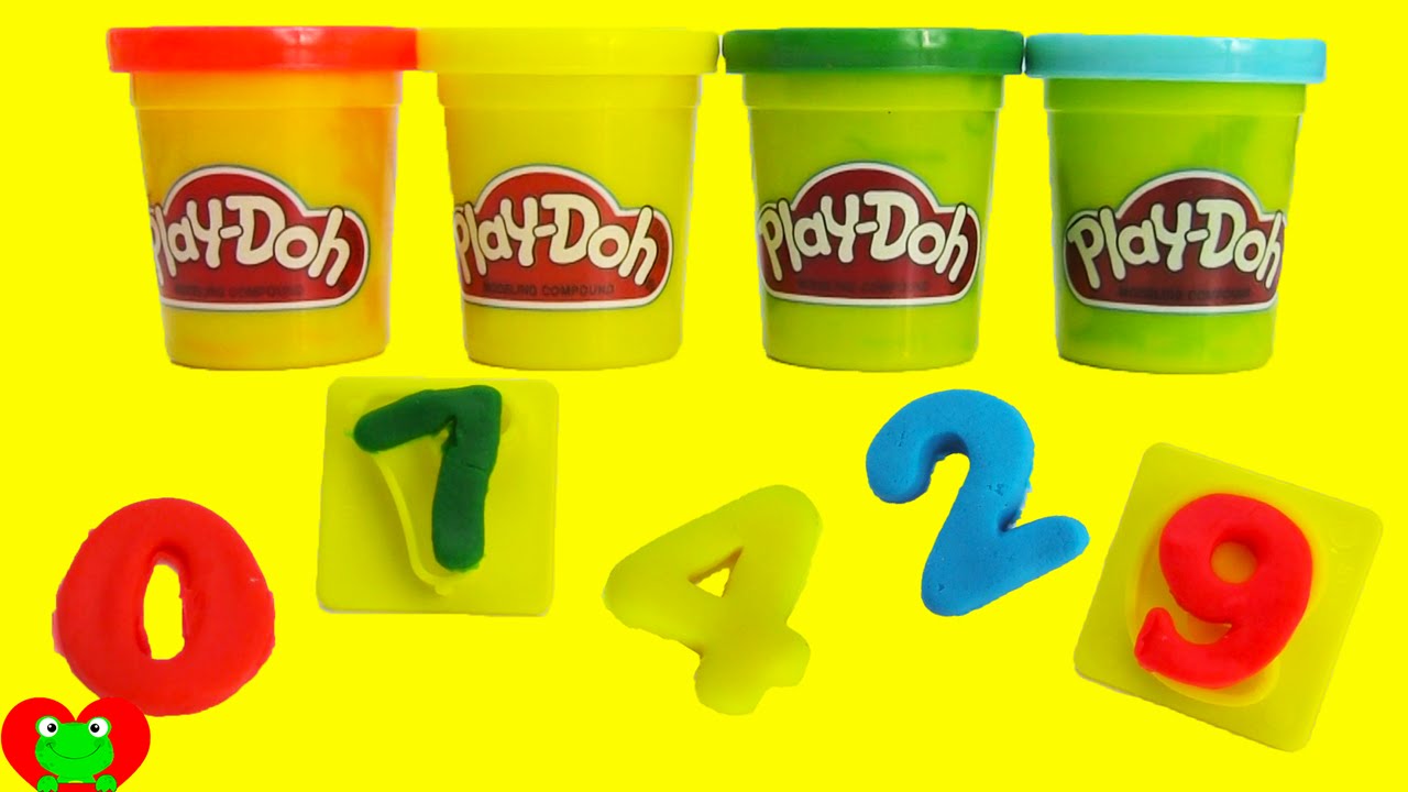 Play Doh LEARN Numbers and Colors