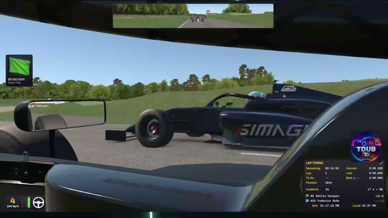 IM RACING MY  FIA F4 Esports Regional Tour @ Summit Point Raceway Summit Point Raceway