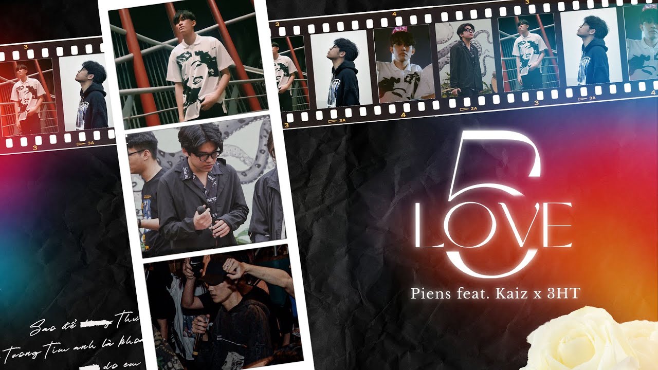 5LOVE - PIENS ft. KAIZ x 3HT |  OFFICIAL LYRICS VIDEO (Prod by. FiGDee)