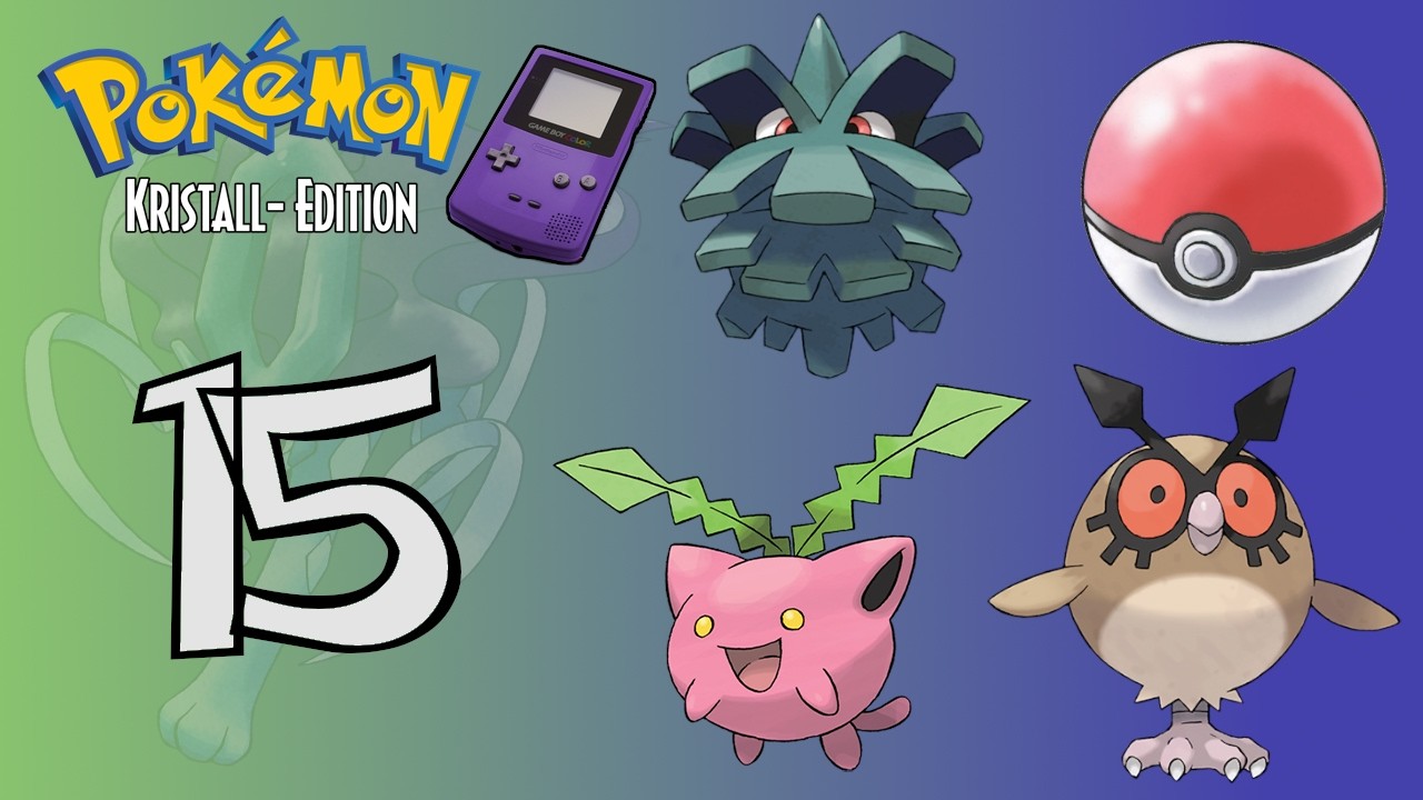 Pokémon Kristall - Part 15 - Keine Struktur...aber dafür Pokémon! | Let's Play