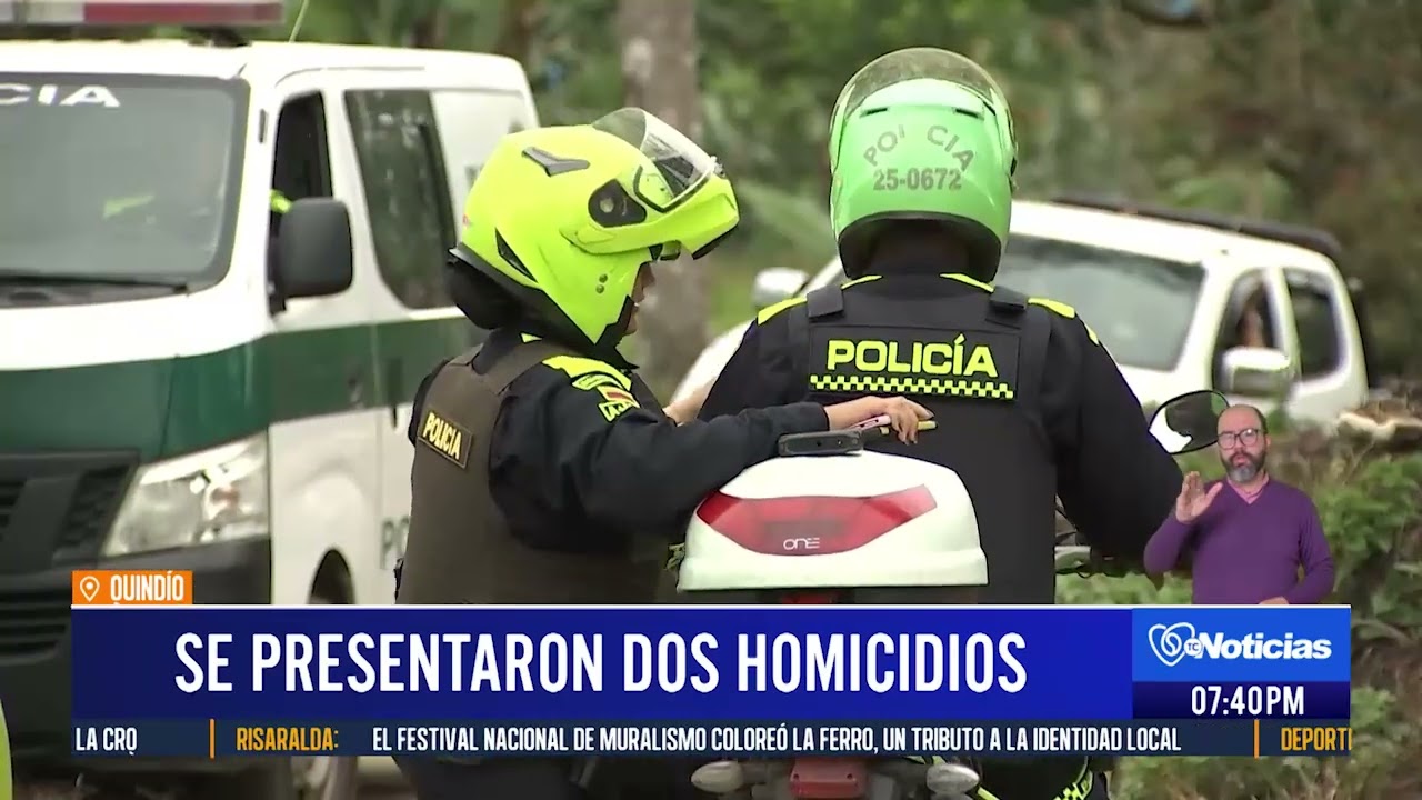 En C&oacute;rdoba, Quind&iacute;o, se registraron dos homicidios - Telecaf&eacute; Noticias