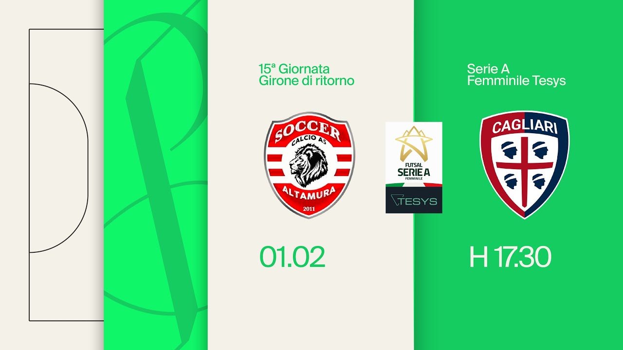 Soccer Altamura-Cagliari | 15ª giornata | Serie A Tesys 2025/2026