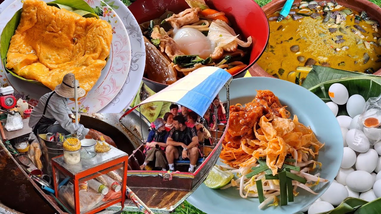 ตลาดน้ำที่น่าสนใจในกรุงเทพฯฝั่งธนบุรีที่ให้บรรยากาศแบบวิถีชีวิตริมคลองแบบดั้งเดิมตลาดน้ำวัดสะพาน