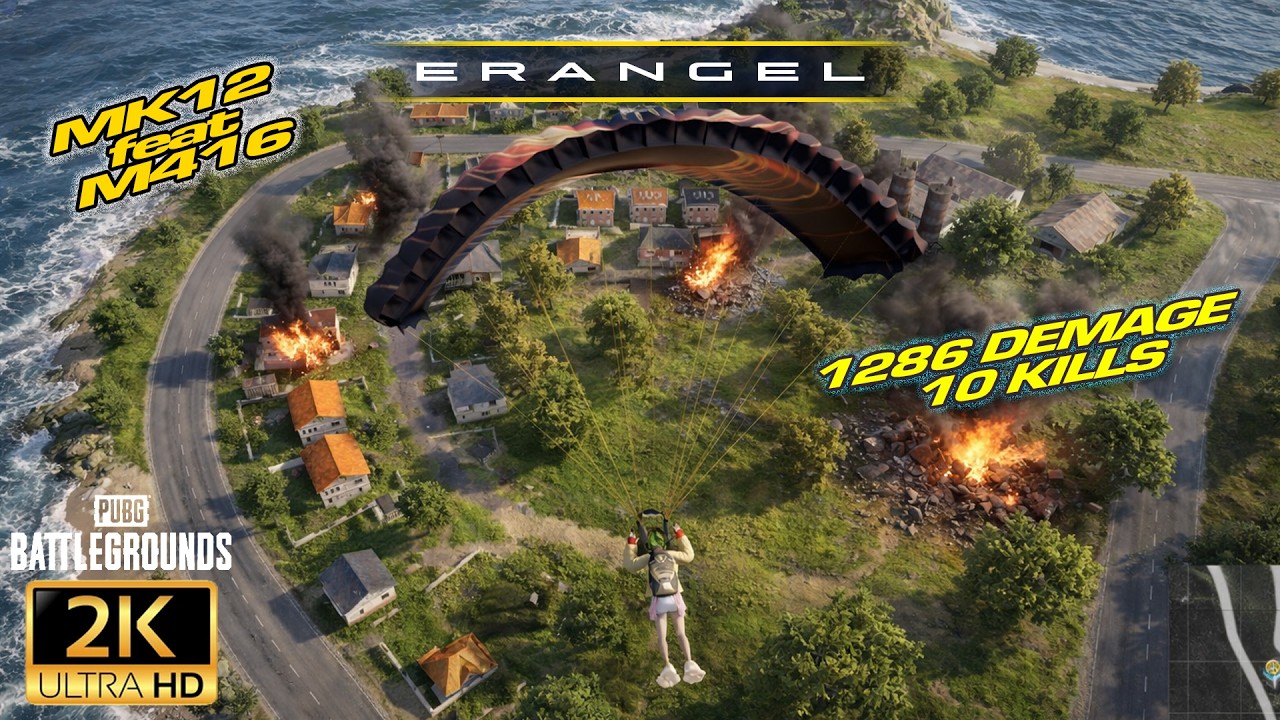 PUBG PC 2K - ERANGEL ULTRA GRAPHIC - INTEL I7 GEN 10 - RTX 4060TI - 32GB (No Commentary)