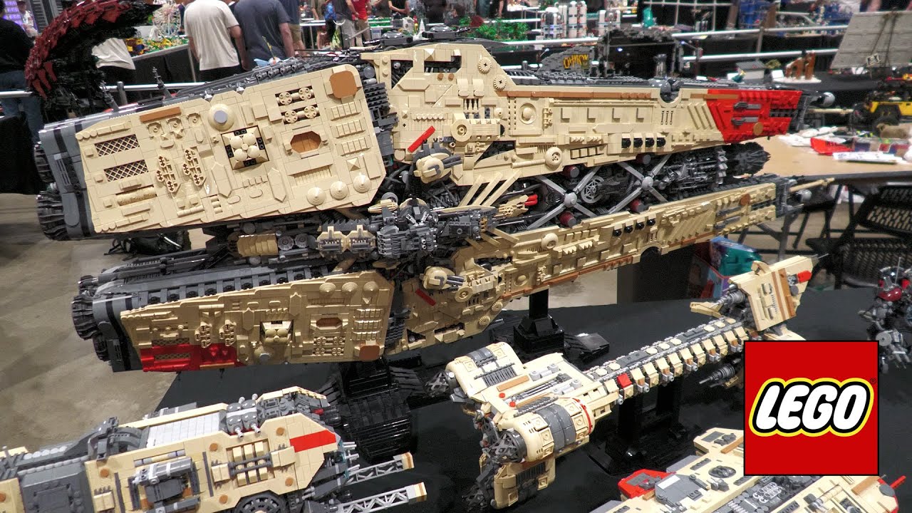 LEGO Q'Endar Alliance Spaceship Fleet