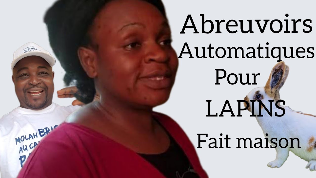 Voici comment je monte et installe des abreuvoirs automatiques avec les moyens de bord | #lapins