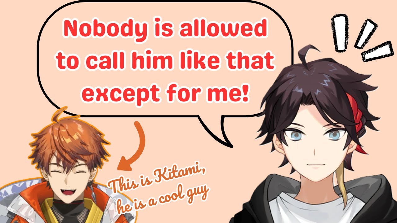Akina's special nickname for Kitami! [Nijisanji ENG SUB]