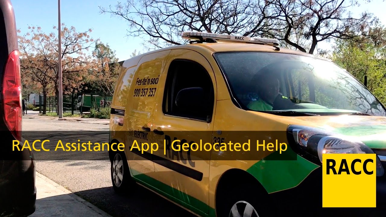 RACC Assistance app | Geolocated help for a quicker assistance
