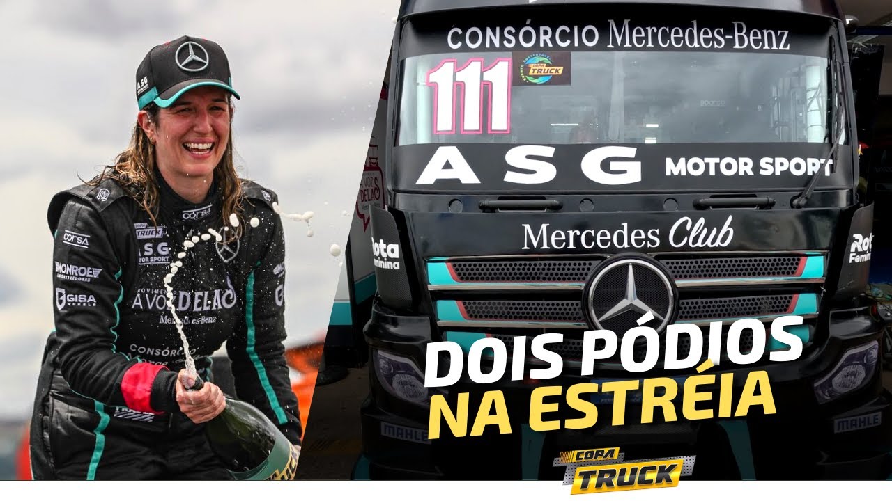 CORRENDO DE CAMINHÃO!! Começou a Copa Truck e ganhei 2 pódios. ANIMAL!!!