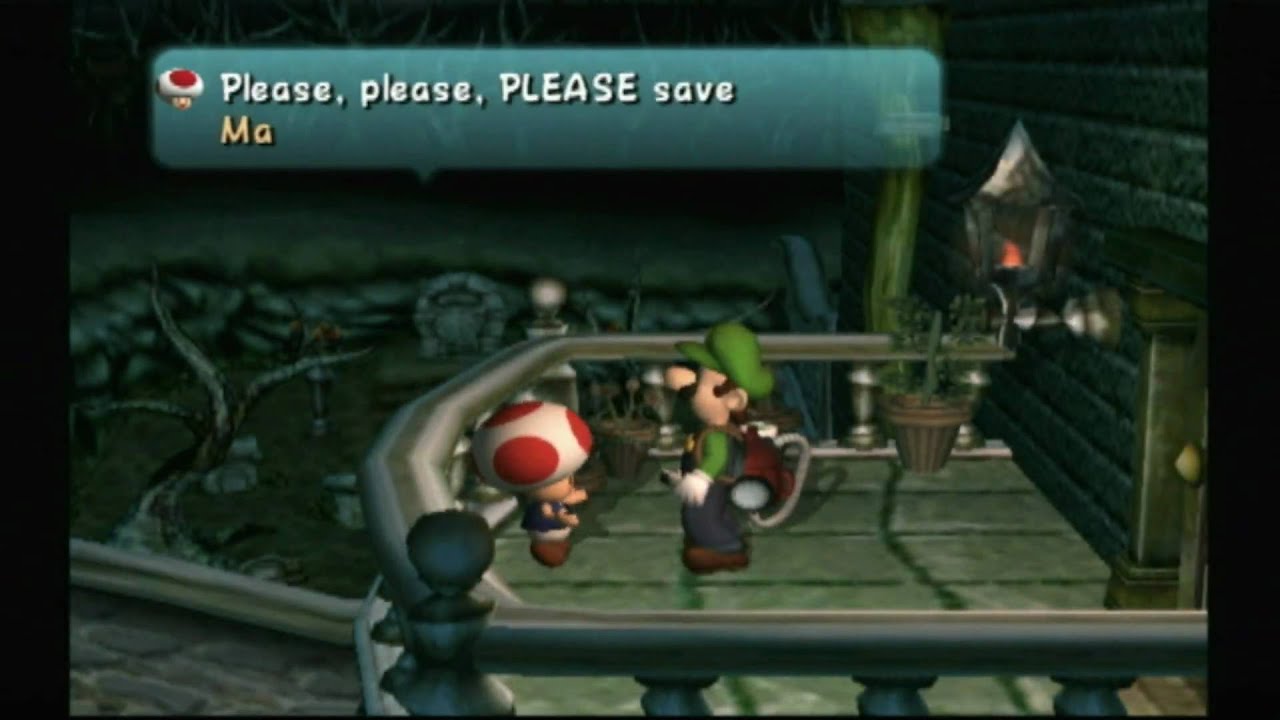 CGR Undertow - LUIGI'S MANSION for Nintendo GameCube Video Game Review