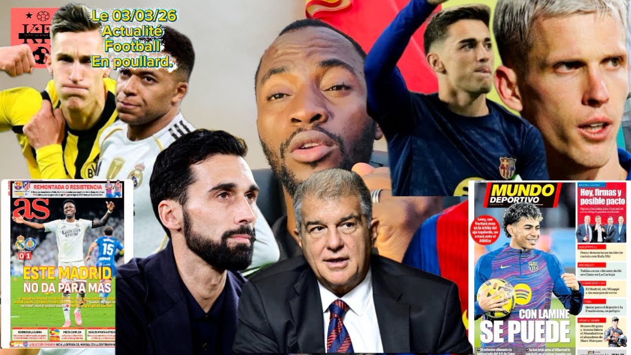 Actualité football en poullard Real Madrid fc Barcelone mercato etc. 