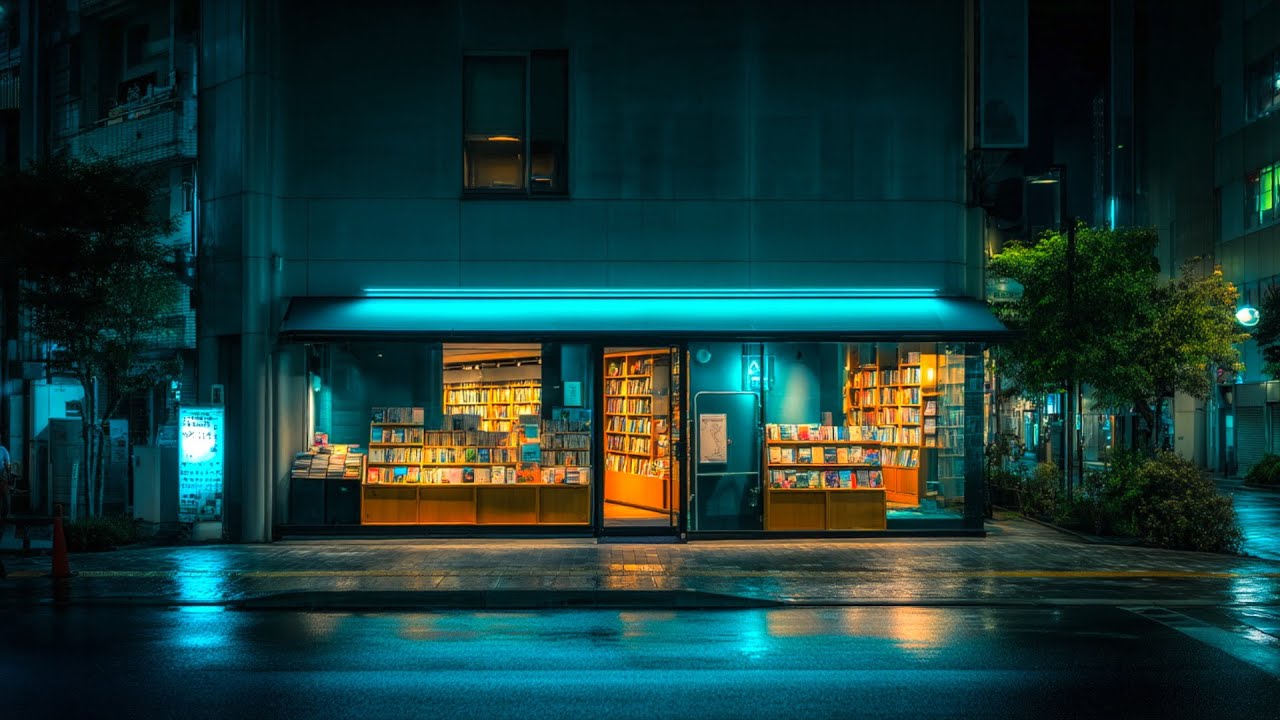 Lo-fi Beats for Deep Focus 🌧 | Misty Tokyo Rain Under Fading Neon Lights