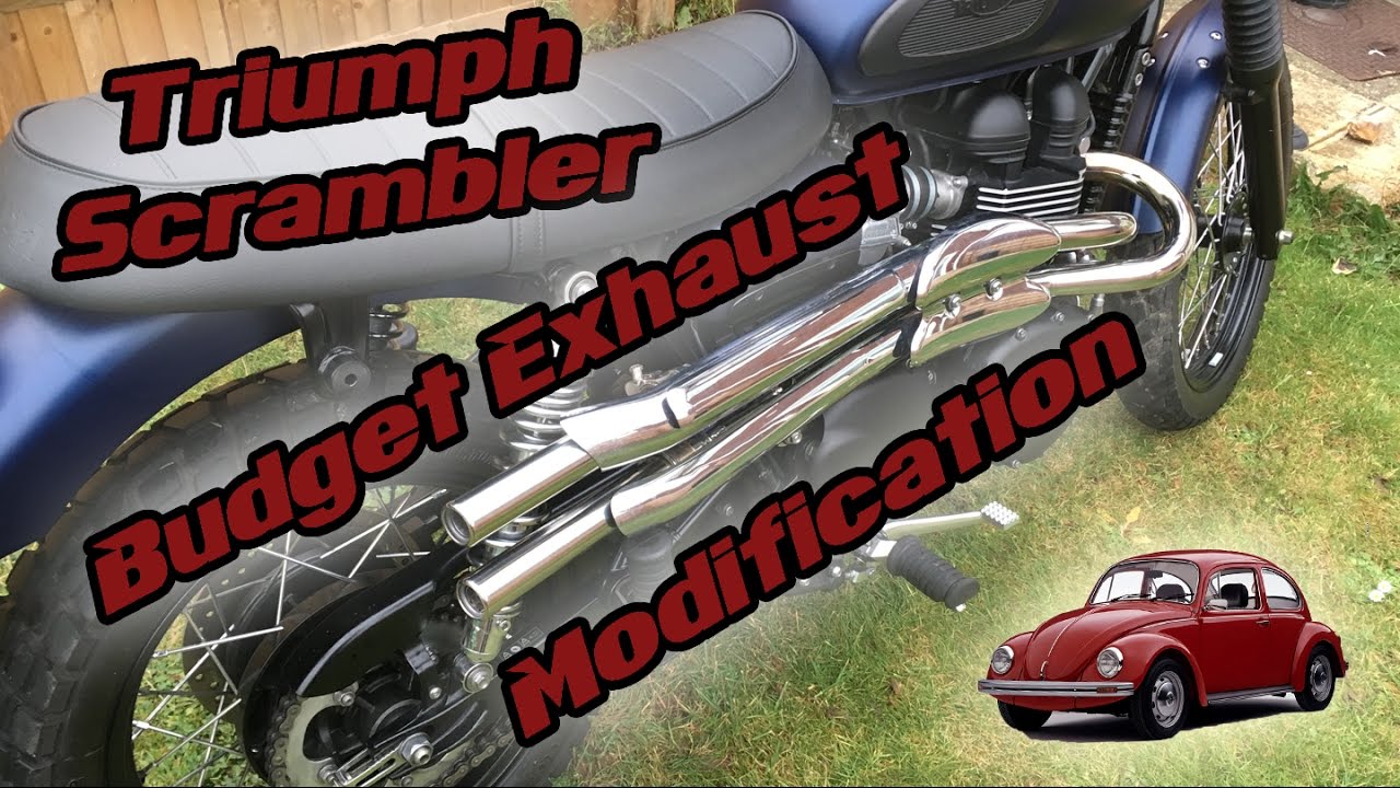 Project Scrambler Ep01: Budget Exhaust Modification