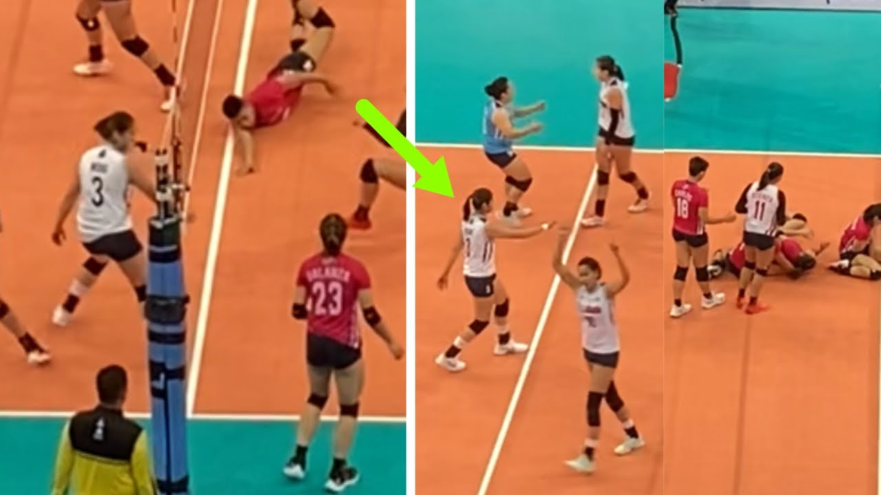 Deanna’s reaction nang matumba at mablock si Jema Galanza | Nabuhay ang crowd nang ipasok ang GaWong