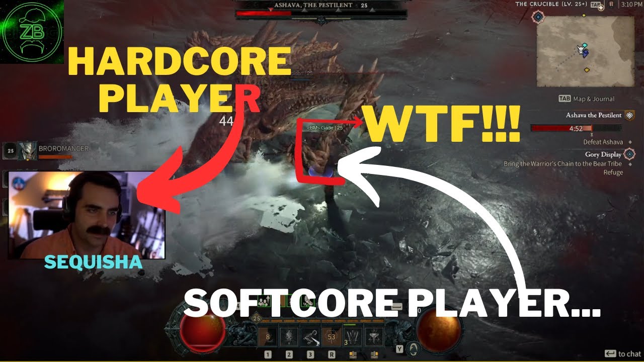 Diablo 4: World Boss Hardcore / Softcore SHARED SERVERS Bad?