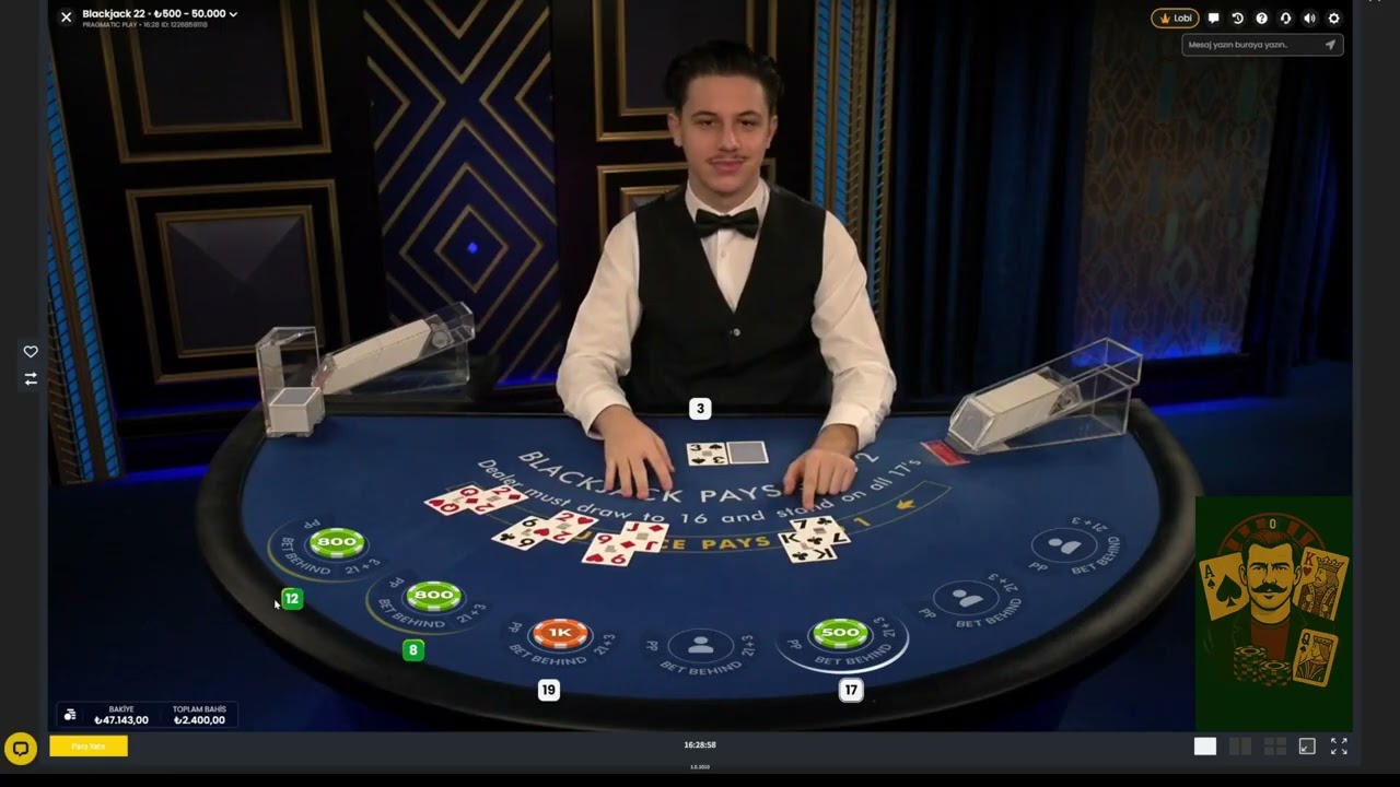 HEDEF 1 MİLYON & T&Uuml;RK&Ccedil;E BLACKJACK ; HER ŞEYE YENİDEN BAŞLIYORUZ -- 1