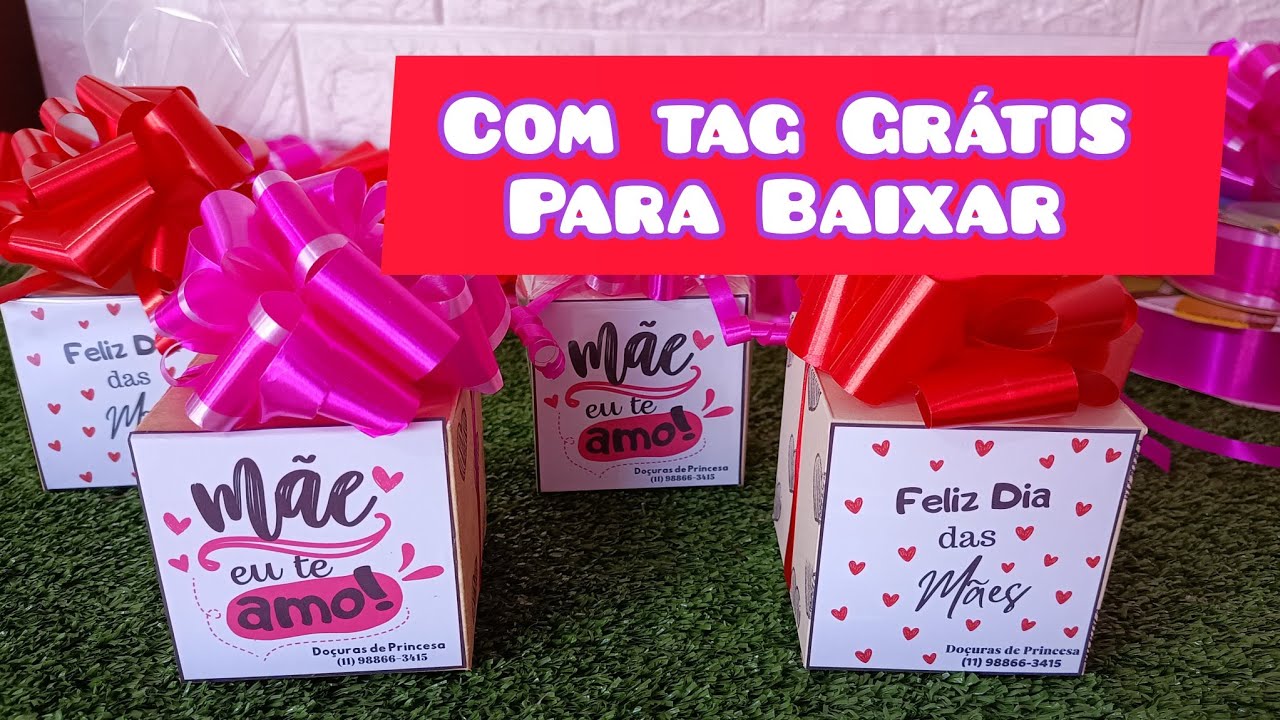 Lembrancinha Dia das Mães