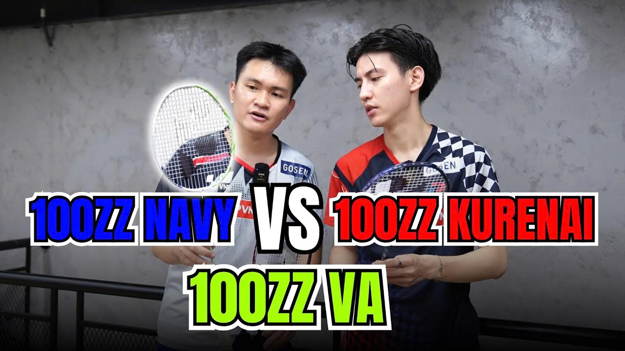 So Sánh: Astrox 100ZZ VA vs 100ZZ Navy vs 100ZZ Kurenai - Đâu là Bản 