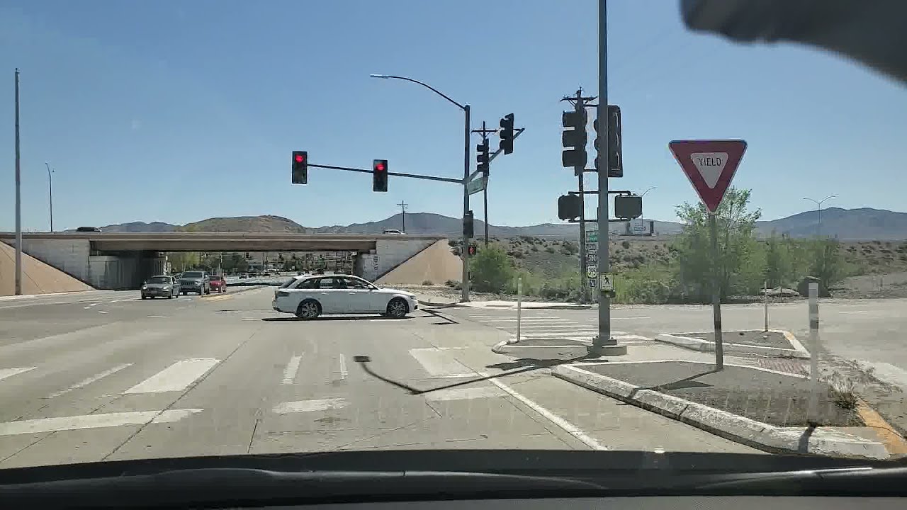 drive through Reno, nv to south of Reno,Nv