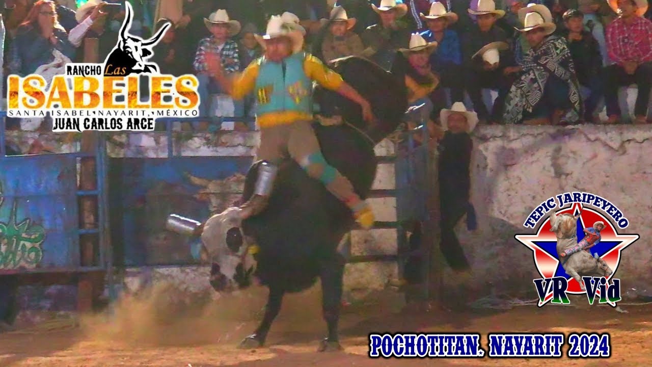 ¡¡¡LO QUE EL PUBLICO QUERÍA VER!!! SON LOS TOROS DE RANCHO LAS ISABELES EN POCHOTITÁN 2024