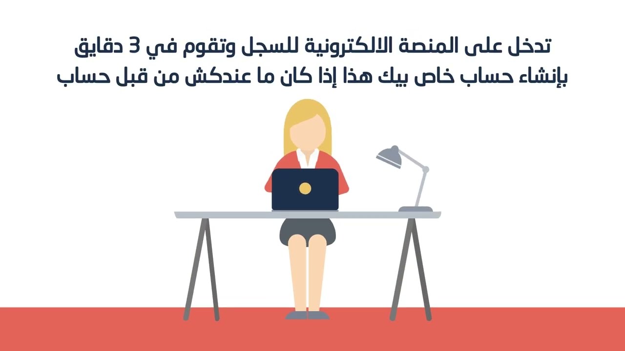 مراحل التسجيل بالسجل الوطني للمؤسسات كليا عن بعد