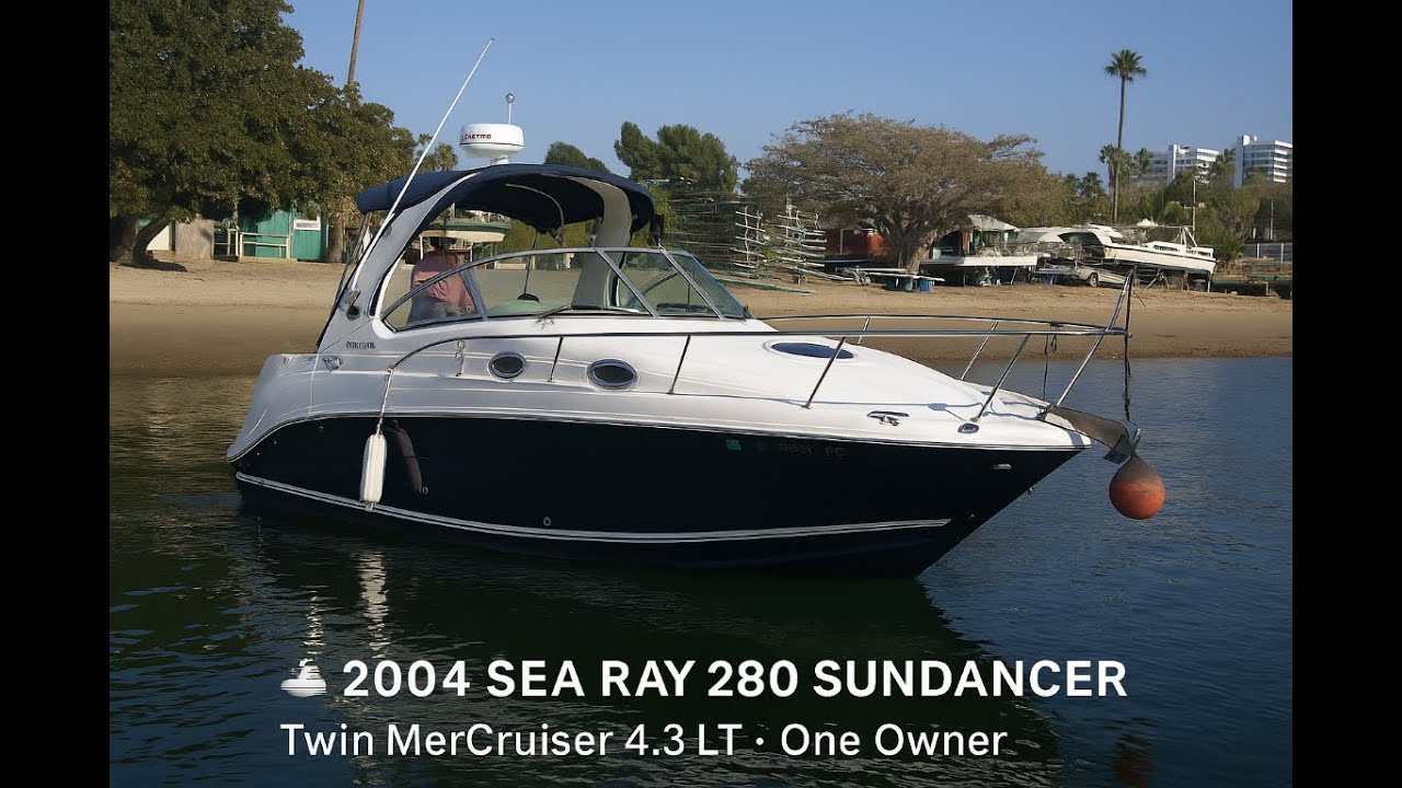 2004 Sea Ray 280 Sundancer | 1 Owner • Twin 4.3s • Surveyed & Clean! by South Mountain Yachts