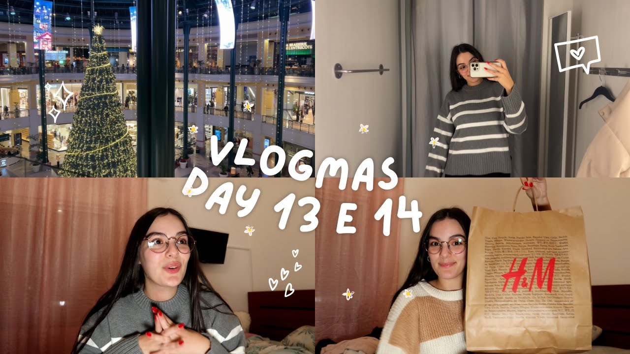 Compras, entrevistas e trabalho | Vlogmas 13 e 14