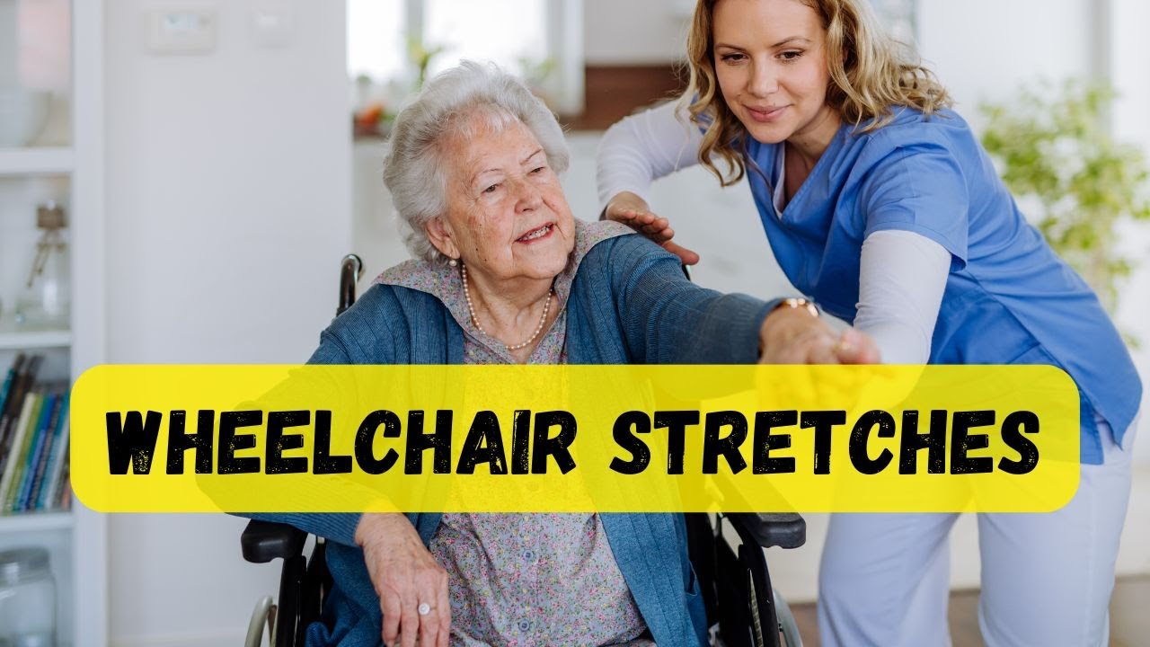 Top 3 Stretches for Someone in a Wheelchair. (By CNA or Caretaker)