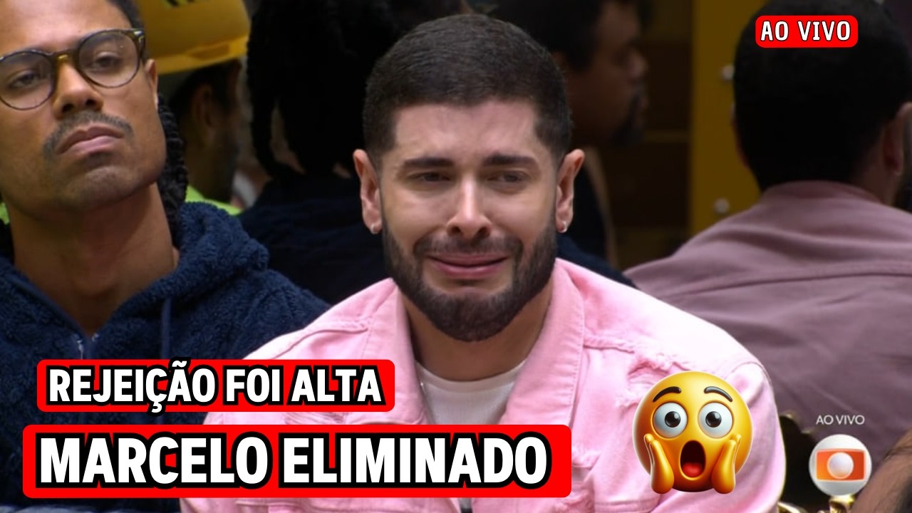 🔥 MARCELO É ELIMINADO DO BBB 26 CM PORCENTAGEM CHOCANTE