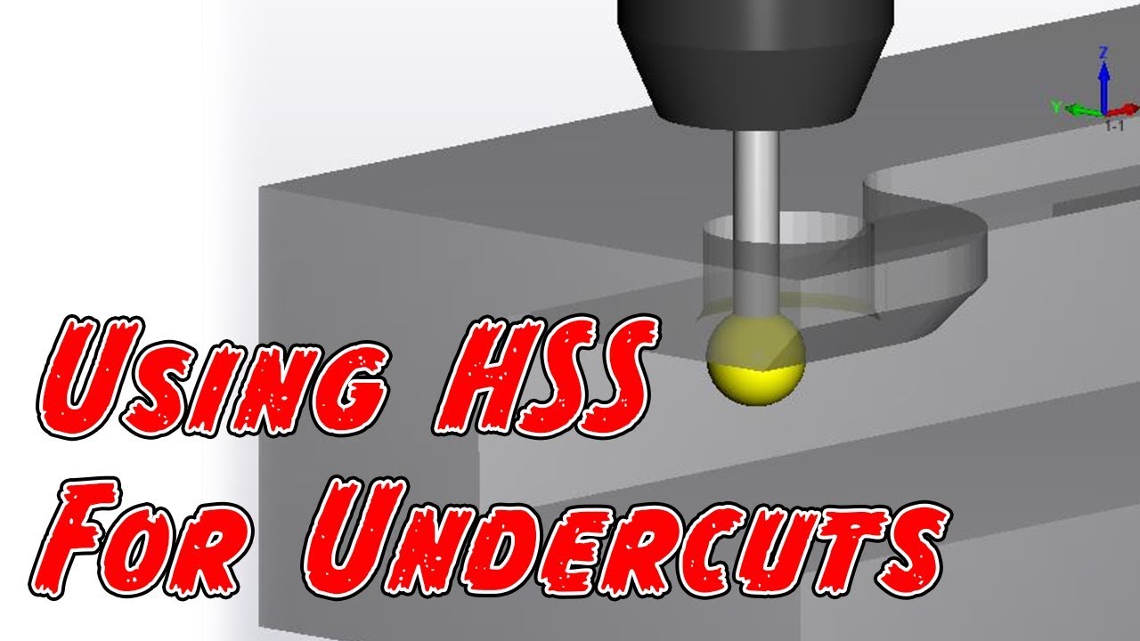 KevCAM Night School - HSS Under Cutting Chamfers