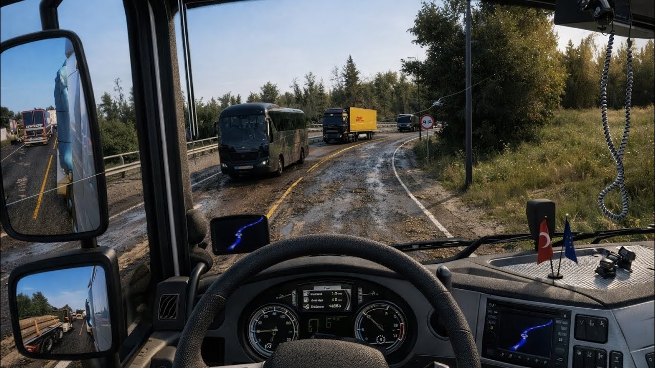 Euro Truck Simulator 2 – Ultra Realistic Graphics | POV Truck Driving