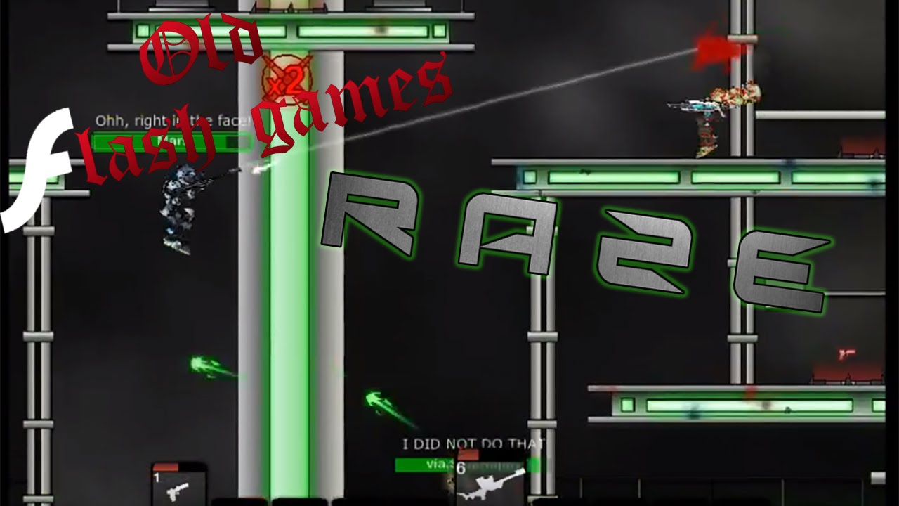 Old Flash Games - RAZE