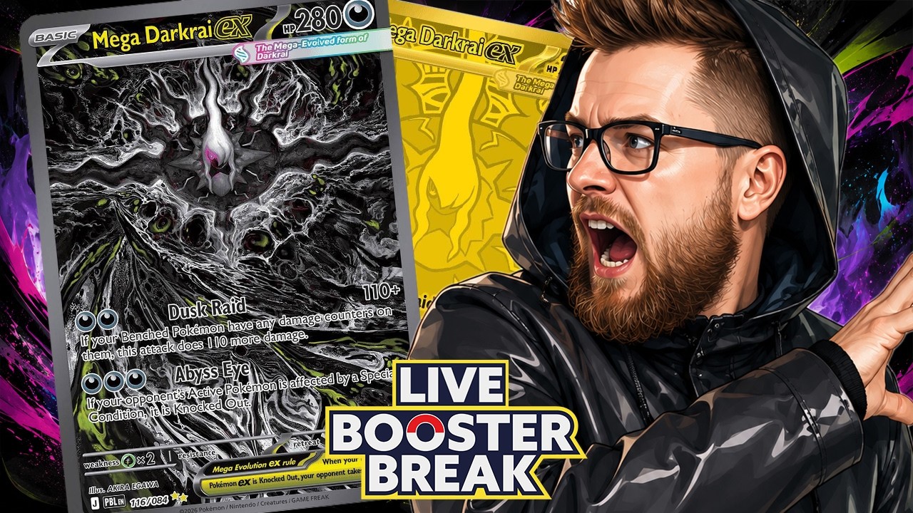 ⚫ BOOSTER BREAK NA ŻYWO ⚫ PREMIERA I TURNIEJ PITCH BLACK ⚫ KUP 3-PACKA I WYGRAJ ETB! ⚫ LIVE
