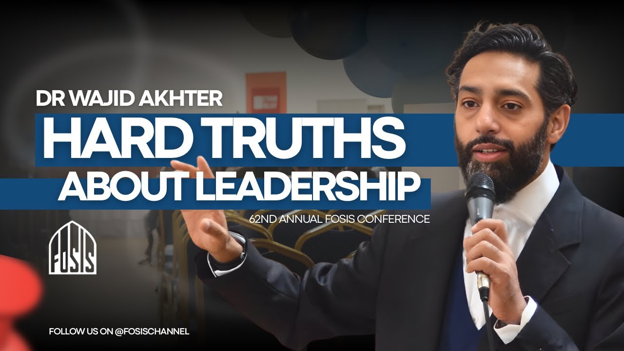 The Leadership Talk Every Muslim Student Needs to Hear || Dr Wajid Akhter