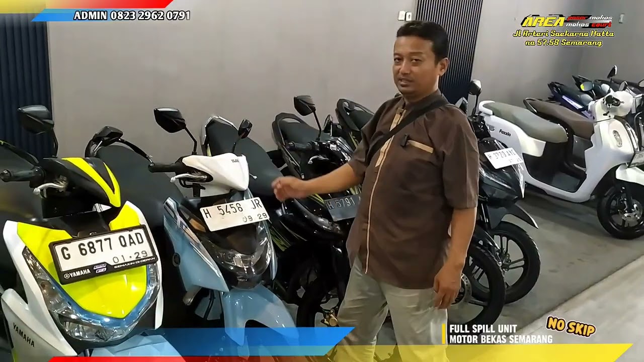 MELIMPAH DISINI MOTOR BEKAS SEMARANG