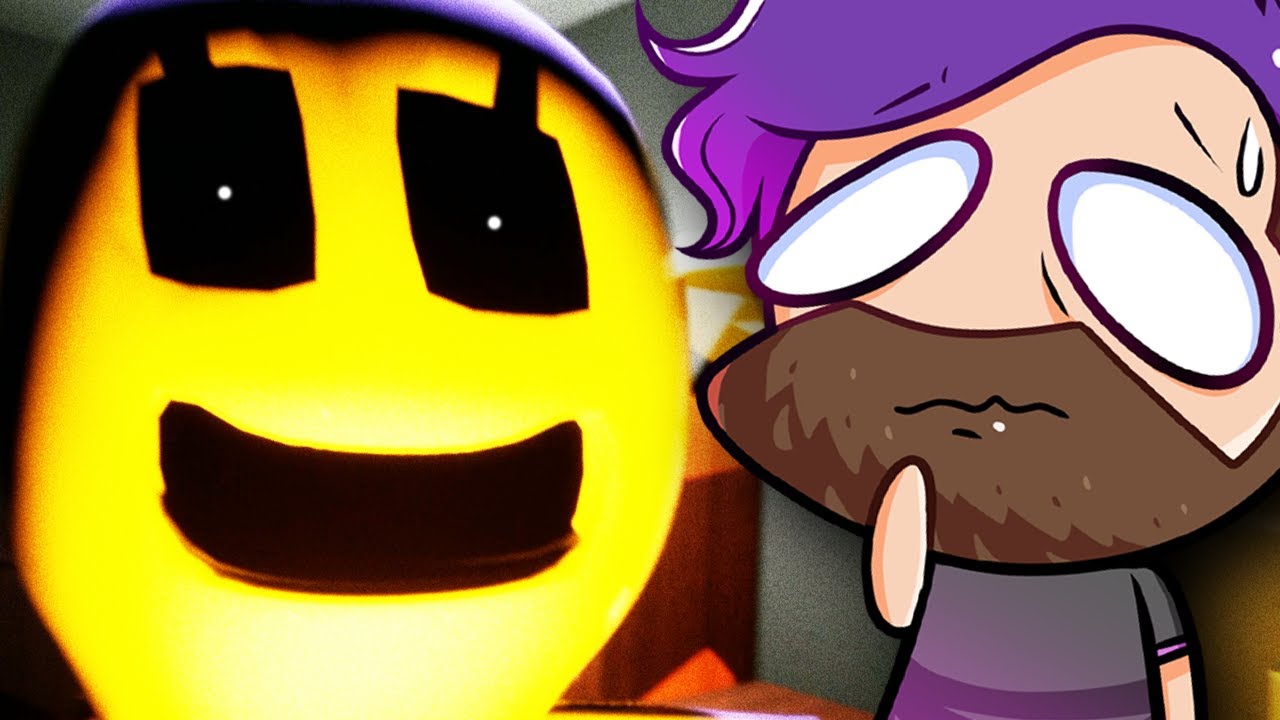 TRAPPED IN THE MINES WITH A SMILEY FACE MONSTER