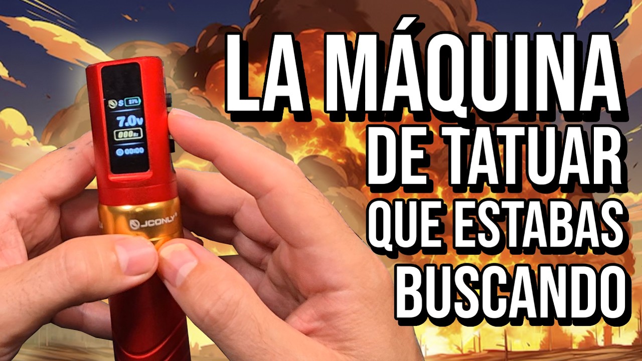 😀 Estabas BUSCANDO esta MAQUINA para TATUAR!! | La nueva JCONLY EPOCH