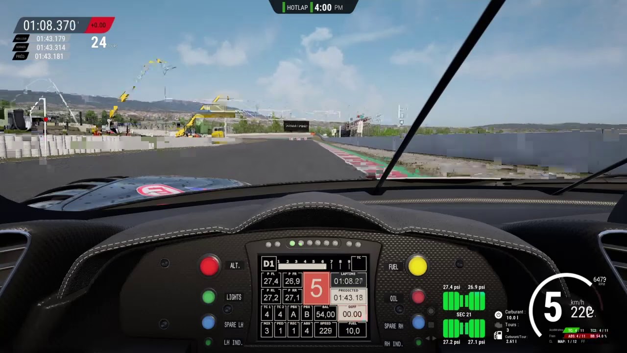 Ferrari 488 GT3 Hotlap 1'43