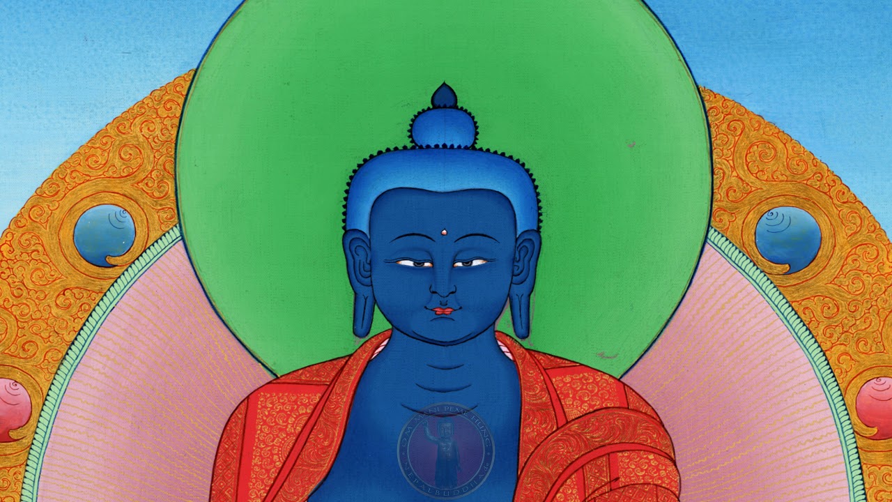 Medizin Buddha skrt. Bhaisajyaguru , tib. Sangs-Rgyas Menlha -4K