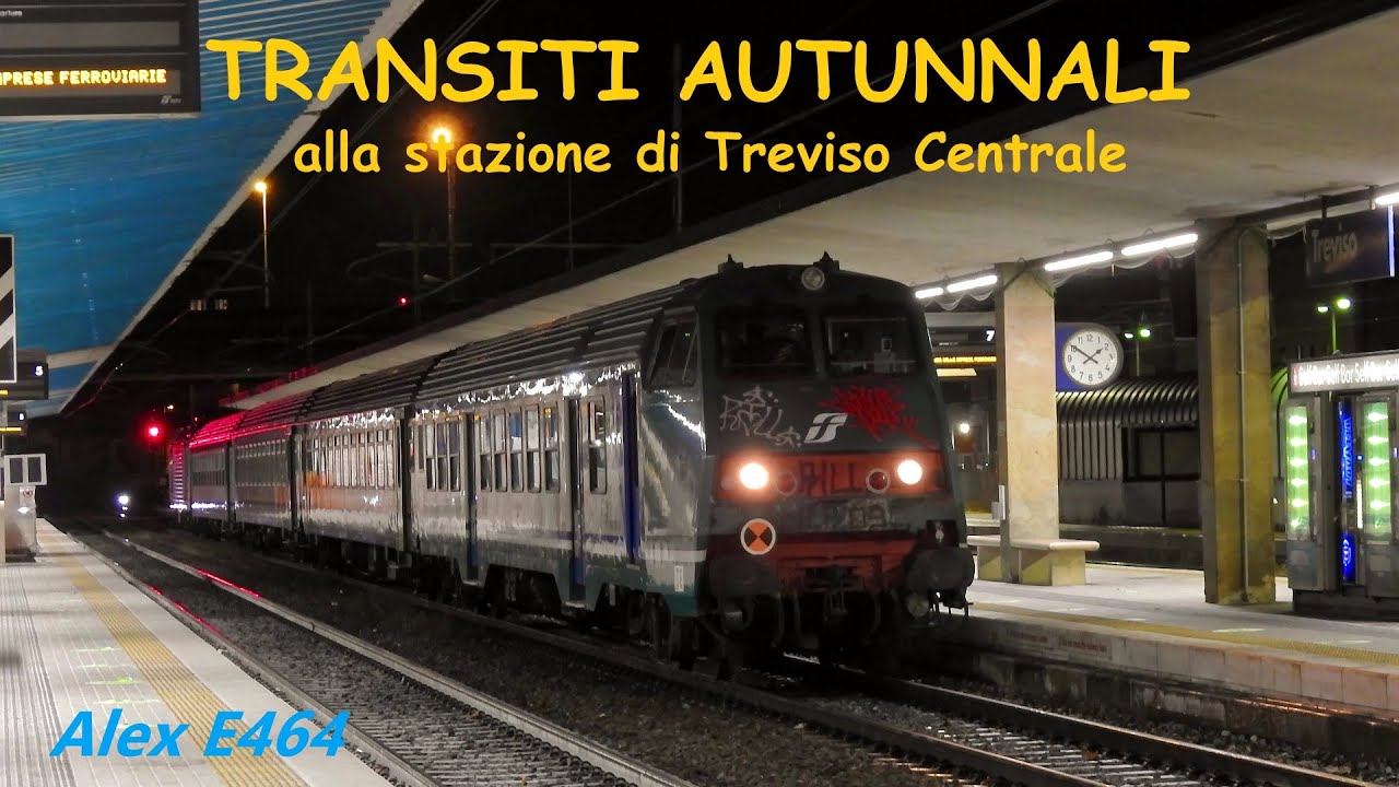 TRANSITI AUTUNNALI ALLA STAZIONE DI TREVISO CENTRALE