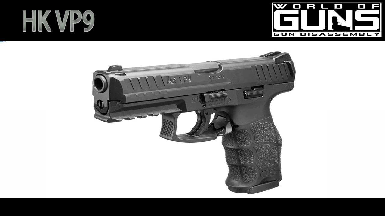 HK VP9 полная разборка и сборка в World of Guns: Gun Disassembly