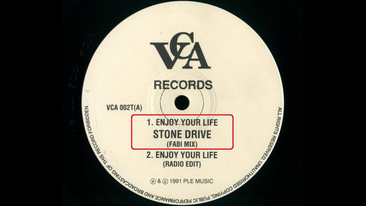 Stone Drive - Enjoy Your Life (Fabi Paras Mix) 1991