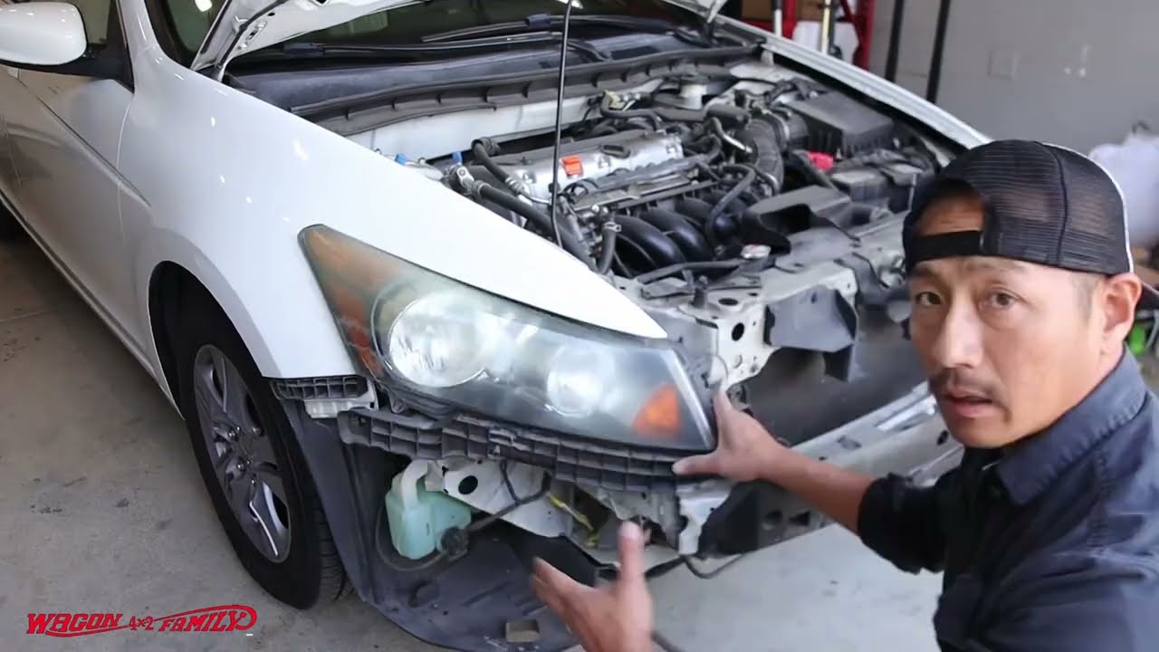 2011 Honda Accord headlight assembly replacement