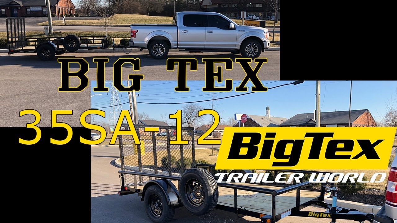 BUYING MY BIG TEX 35SA-12 UTILITY TRAILER