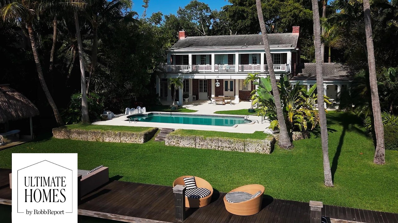 A Miami Beach Mansion That Balances a Colonial Exterior With a Baroque Interior | Ultimate Homes