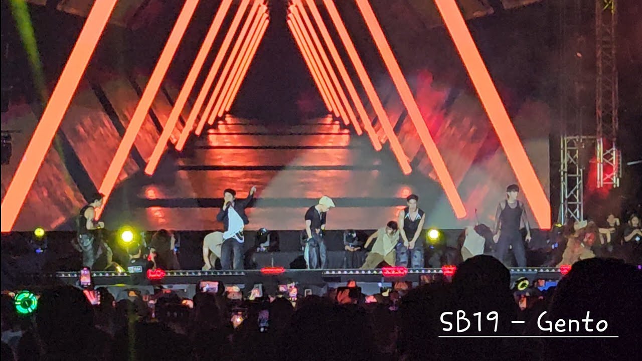 SB19 - Gento @ Aurora Music Fest Cebu 2025