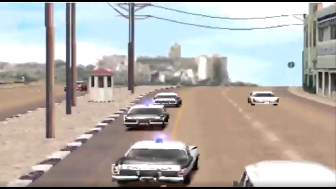 High-speed police chase in Havana, Cuba, Driver 2 - Part 22