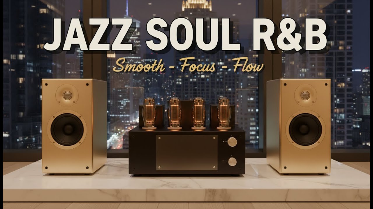 Smooth Jazz & R&B Chill Lounge | Relaxing Work Music
